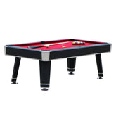 Jupiter 7ft Pool Table - Black (Non-Slate)